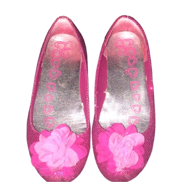 The Children's Place Shoes Childrens Place Pink Sparkly Slippers